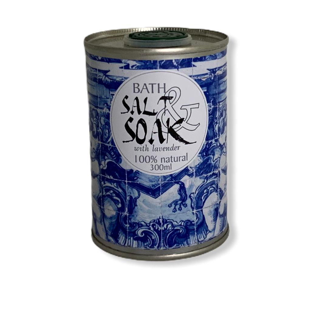 Lavender Bath Soak in Tin
