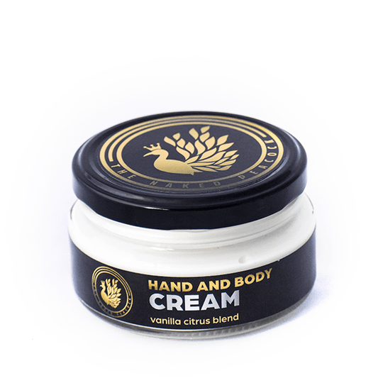 The Naked Peacock - Vanilla Citrus Blend Hand and Body Cream