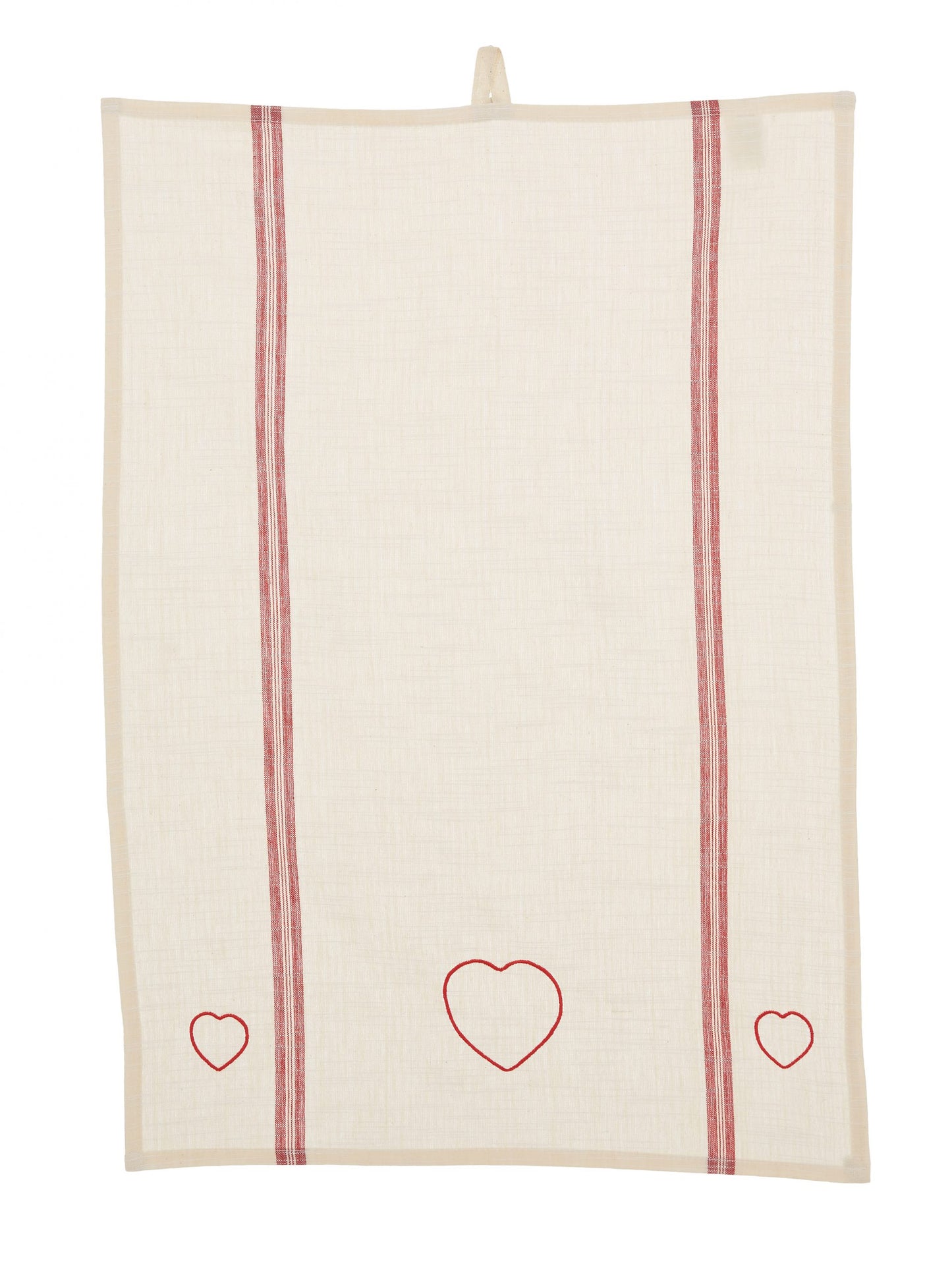 dishy designs - Read Hearts & Stripes Tea Towel