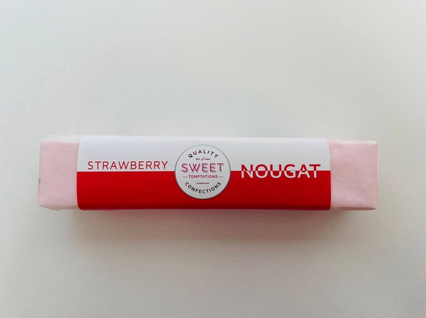 Strawberry Nougat Bar