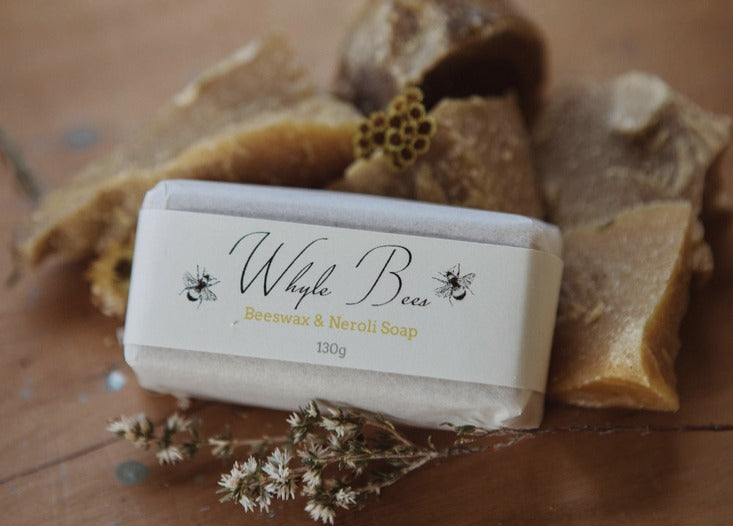 Whyle Bees - Beeswax and Neroli Soap