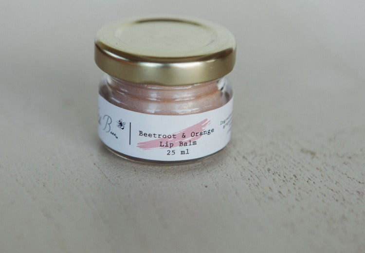 Whyle Bees - Beetroot and Orange Exfoliating Lip Balm