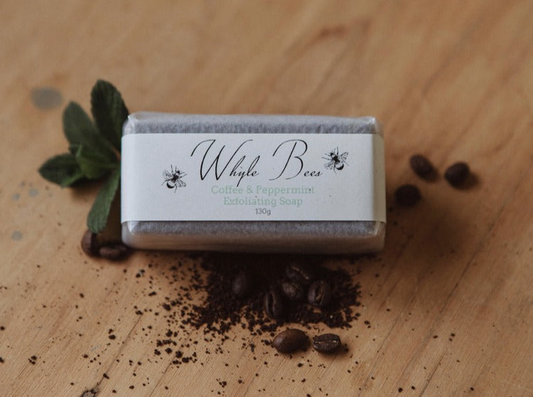 Whyle Bees - Coffee and Peppermint Soap